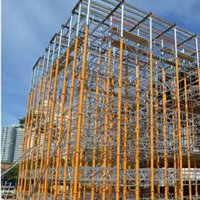 Système de coffrage en dalles d'aluminium CONSO TOP DECK, conception européenne, léger et durable pour la construction de bâtiments de grande hauteur