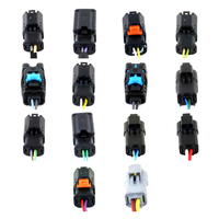 Nouvel arrivage Adaptateurs ABC Led Automotive Molex Terminal Type à vis Circulaire ailé Rapide 2 Pin Wire Plugs Female Car Connector