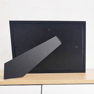 Boîte de présentation noire pour dollars américains 8.5x11 ''8x8'' 10x10 ''Cadre <span class=keywords><strong>photo</strong></span> en verre format A4 Boîte d'ombre pour billets de <span class=keywords><strong>dollar</strong></span> avec lumière - Product Image 4