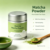 Poudre de Matcha Cérémonial Certifiée en Marque Blanche OEM en Boîte de 30g – Faible MOQ