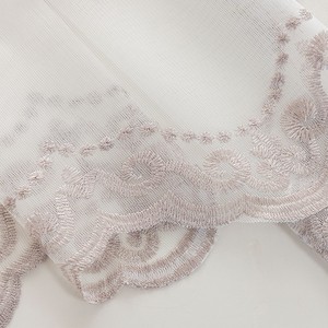 Voilages transparents qui laissent passer la lumière mais occultent la vue, en tissu à motif de feuilles, rideaux de fenêtre finis en gros - Product Image 6