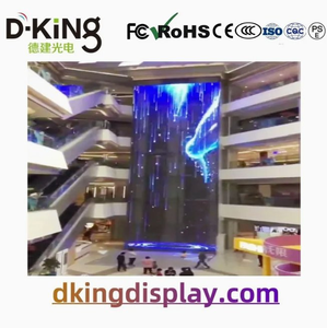 จอแสดงผล LED โปร่งใสสำหรับภายนอกอาคาร กันน้ำ IP65 รุ่น P2.6 P3.91 P5.2 P7.82 สำหรับเวทีคอนเสิร์ตให้เช่า ผนังวิดีโอ LED โปร่งใส - Product Image 2