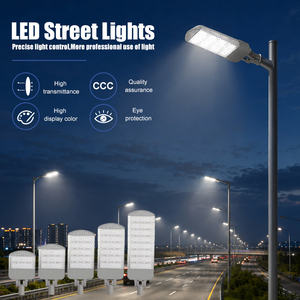 Lampe de rue LED Qili AC 220V, corps en alliage d'aluminium, étanche IP65, éclairage extérieur, lumière du jour 5000K - Product Image 5