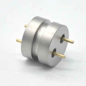 Connecteur hermétique 400 F, 2 broches, acier inoxydable, verre 304, frittage du verre, haute pression, fuite d'air pour appareils à gaz - Product Image 4