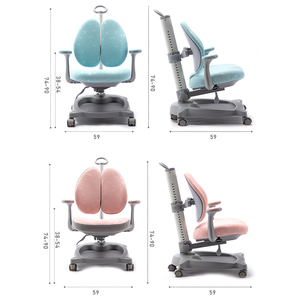 Mesa y Silla Inteligentes para Niños con Altura Ajustable, Silla Ergonómica para Bebés, Silla de Estudio para Niños para Aprender y Escribir - Product Image 3