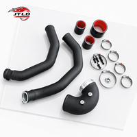 Kit de tuyaux de charge haute performance JTLD pour BMW M3 F80 M4 F82 F83 S55, tube de suralimentation d'intercooler avec colliers de raccordement en silicone