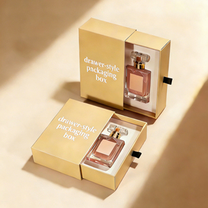 Scatola Rigida di Lusso per Accendino <span class=keywords><strong>Zippo</strong></span>, Confezione per Profumo Arabo con Rivestimento UV, Fodera in Spugna, Scatola Regalo Ecologica e Riciclabile - Product Image 3