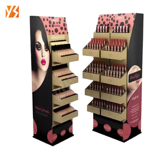 Tùy chỉnh mỹ phẩm cửa hàng bán lẻ Rack hiển thị sóng sơn móng tay <span class=keywords><strong>Countertop</strong></span> tông đứng cho lông mi hiển thị - Product Image 6