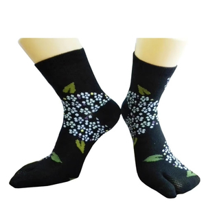 Tùy chỉnh Flip Flop Nhật Bản <span class=keywords><strong>Toe</strong></span> separators vớ một ngón chân duy nhất vớ một ngón tay Tabi bông hai ngón chân dép vớ - Product Image 6