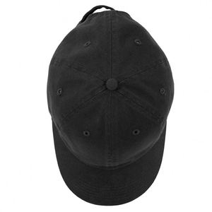 Gorras de Béisbol Unisex Ecológicas de 6 Paneles, Ajustables, con Logotipo Bordado, Visera Curva, Lavadas, para Deportes al Aire Libre, en Negro y Gris - Product Image 3