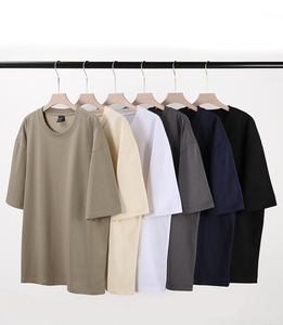 โรงงาน MT2551 จำหน่ายเสื้อยืดโอเวอร์ไซส์คุณภาพสูง 240 กรัม ผ้าฝ้าย 100% รับผลิตเสื้อยืดตามสั่ง - Product Image 6