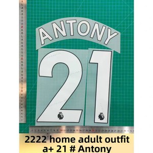 Parches Termoadhesivos con Forma de Corazón para Ropa, Jersey, Venta al por Mayor, con Nombre de Fútbol - Product Image 3