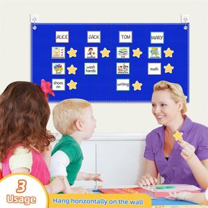 Large Visual Schedule for Kids Morning Routine Chart for Toddlers Behavior Reward Chore Chart for Kids - Product Image 6