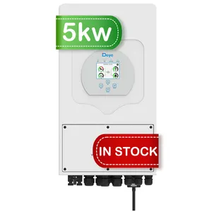 Wechselrichter SUN-5K-SG03LP1-EU DEYE単相インバーター5kw 2 MPPTソーラーシステム用EU電圧用5年間保証付き