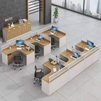 Centre d'appels moderne salle de réunion ronde mobilier modulaire 2 4 6 personnes bureaux et postes de travail en verre