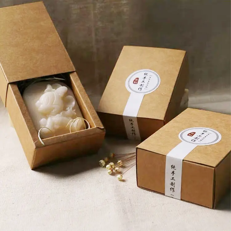 Groothandel Fabriek Lage Prijs Zeep Verpakking Dozen Bedrukt Hoge Kwaliteit Papier Verpakking Zeep Dozen