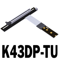 Pour M.2 NGFF NVMe Key M vers PCI-E x16 STX carte mère carte graphique câble d'extension GPU PCIe 4.0x4 avec câble adaptateur secteur SATA