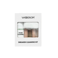Nettoyant pour chaussures en mousse de qualité supérieure, portable, blanc, personnalisé, avec étiquette privée, kit de nettoyage pour baskets
