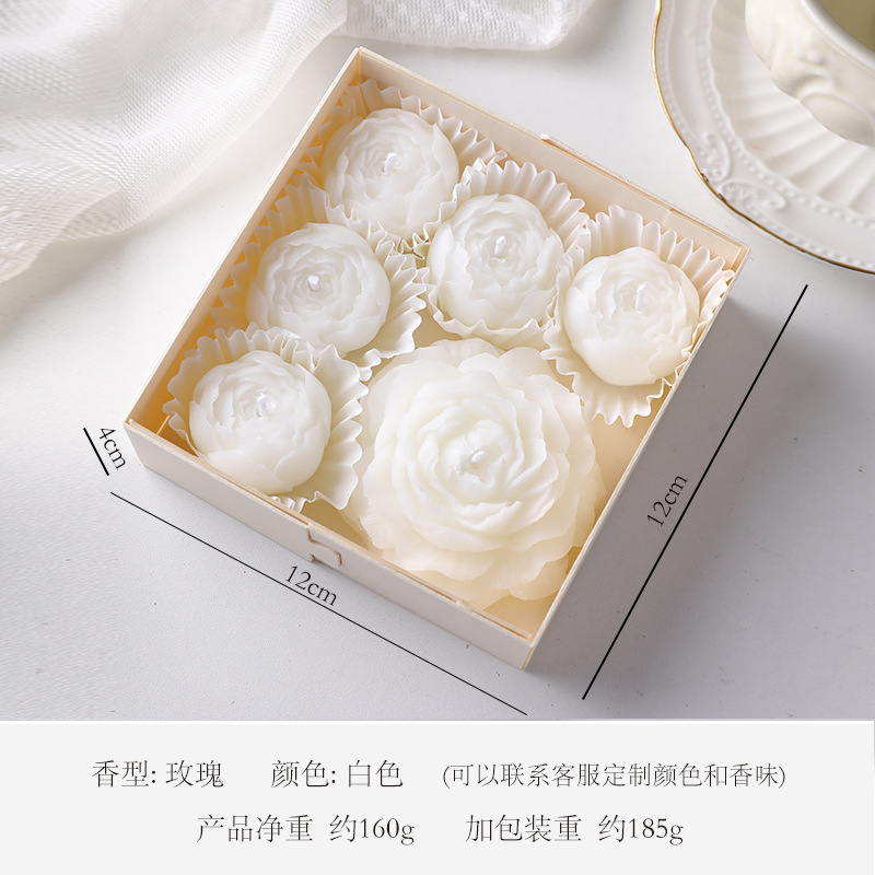Coffret Cadeau Pivoine - Blanc (Nouvel Emballage)