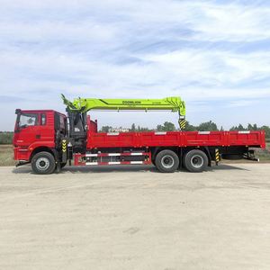 Grúa Montada en Camión Zoomlion de 14 Toneladas con Pluma de 5 Secciones, Camión de Transporte y Elevación Shacman Delong 6x4 con Doble Eje Trasero, Motor Weichai de 270HP - Product Image 5
