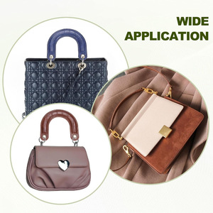 Tali dompet pengganti pegangan tas tangan kulit PU lebar dompet kulit untuk DIY membuat aksesoris tali melengkung - Product Image 2
