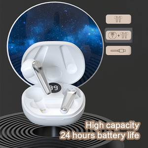 Auricolari Wireless True B138 Design Privato 2022, Vivavoce per Telefono, Audio Stereo HD, Custodia di Ricarica con Display LED, Cuffie TWS Nere - Product Image 4