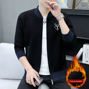 Áo khoác cardigan len nam mùa đông 2026 bán chạy, chất liệu dày dặn, cổ tròn, kiểu dáng casual - Product Image 2