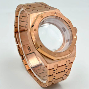 ตัวเรือนนาฬิกาข้อมือผู้ชายแบบกันน้ำ ขนาด 42 มม. ทำจากสแตนเลสสตีล กระจกแซฟไฟร์ พร้อมสายนาฬิกา ใช้กลไก NH35  รับผลิตแบบ ODM OEM  ลายต้นโอ๊ค - Product Image 3