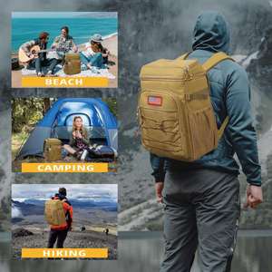 Mochila Táctica Portátil de Fábrica, Nevera de 25L, Aislada, a Prueba de Fugas, con Cierre de Cremallera de Poliéster, Retención de Temperatura para Senderismo - Product Image 2