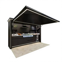 Îlot de cuisine extérieur modulaire de luxe Vestael pour les projets de villas et de patios modernes