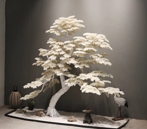 Árbol de Pino Artificial de Alta Calidad Vv375, Plantas Artificiales, Paisajismo con Plantas Artificiales, Árbol Artificial para Jardín, Paisajismo de Terraza - Product Image 2