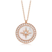 Fabricant de bijoux personnalisés Milskye, bijoux tendance pour femmes, design de bijoux, argent 925, plaqué or jaune 18 carats, collier avec pendentif