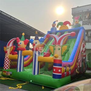 Tobogán Inflable con Temática de Payaso de Carnaval, Tobogán Inflable Comercial para Jugar - Product Image 3