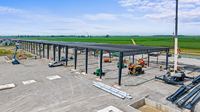 Bâtiments métalliques préfabriqués, entrepôts et ateliers à structure en acier, complexe industriel modulaire en structure acier