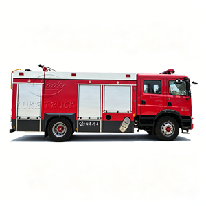 Camión de Bomberos de 8 Metros Cúbicos con Tanque de Espuma de Acero Inoxidable 304 Anticorrosión 4x2, Vehículo Contra Incendios con Capacidad de 8000L de Agua y Espuma - Product Image 1