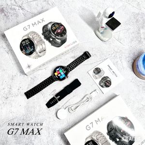 G7 แม็กซ์สมาร์ทวอทช์บลูทูธโทรเครื่องวัดอัตราการเต้นของหัวใจแบบเรียลไทม์เครื่องวัดแคลอรี่การนอนหลับการแจ้งเตือนข้อความนาฬิกาข้อมือกีฬากลางแจ้ง - Product Image 4