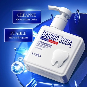 SADOER <span class=keywords><strong>Dentifrice</strong></span> Probiotique au Bicarbonate de Soude en Pompe Nettoie et Élimine <span class=keywords><strong>les</strong></span> <span class=keywords><strong>Taches</strong></span> Rafraîchit l'Haleine <span class=keywords><strong>Dentifrice</strong></span> à Pompe - Product Image 3