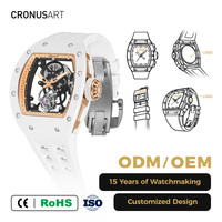 Montres de sport de luxe légères pour hommes Montres mécaniques automatiques ultra-légères Montres pour hommes tendance d'affair