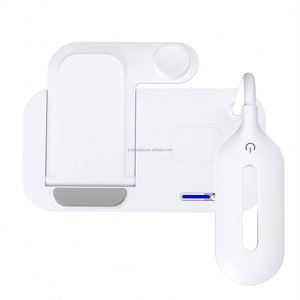 Cargador Rápido Multifunción 5 en 1 con Logotipo Personalizado, Carga Magnética Rápida de 15W con Lámpara LED de Lectura para Teléfono y Auriculares - Product Image 3