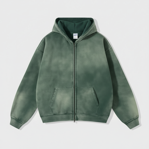 Jean en denim pour homme, coupe oversize, 100% coton biologique, écologique, avec poche kangourou et épaules tombantes, idéal pour l'hiver - Product Image 1