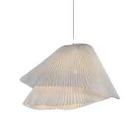 Lampe de table à manger LED en acier inoxydable de designer espagnol, personnalisée, créative, style français, lustre pour restaurant et bar