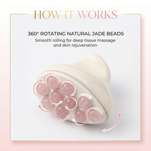 Masajeador Facial de Jade <span class=keywords><strong>Verde</strong></span> 100% Natural, Rodillo de Jade Ergonómico <span class=keywords><strong>con</strong></span> Forma de Hierro para Infusión de Esencia, Herramienta para el Cuidado Facial de la Piel - Product Image 5