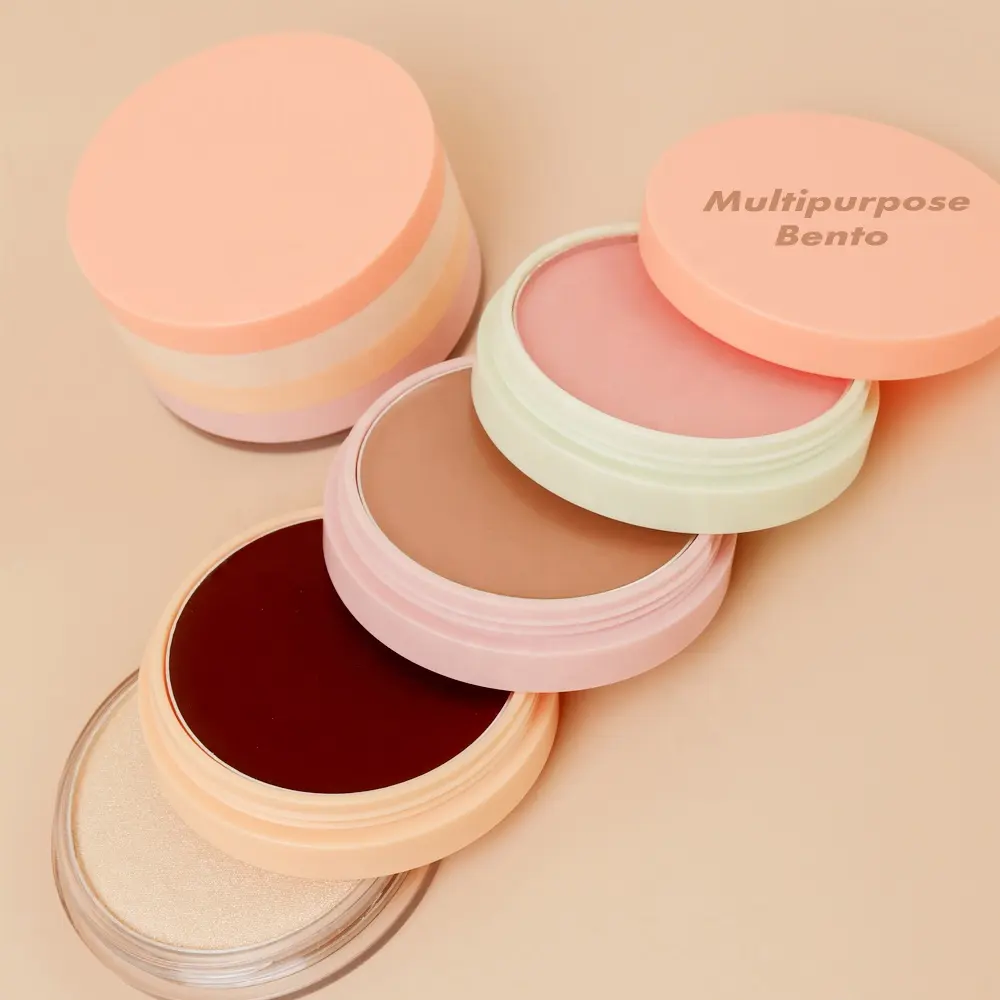 Cosmétiques multi-usages maquillage lèvres et joues crème Pro correcteur longue durée poudre Blush marque privée bronzeur surligneurs