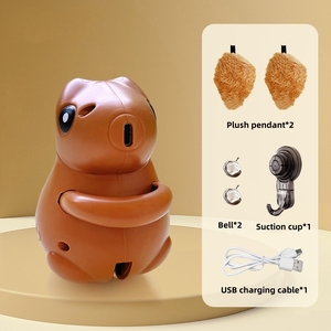USB carica intelligente di sollevamento interattivo gatto giocattolo a forma di scoiattolo appeso automatico gatto giocattolo per gatto divertente - Product Image 5