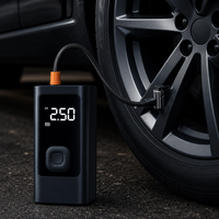 Professional 150PSI Portable Car Tire Inflator Air Compressor Pump with Digital Gauge for Balloon Ball