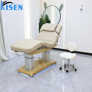 KISEN - Lit de massage électrique inclinable et réglable en hauteur avec base en acier inoxydable pour salon de beauté et soins du visage - Product Image 2