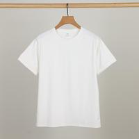 T-shirt Homme Col Rond Manches Courtes en Nylon/Spandex - 190 GSM, Tricot Uni, Imprimé par Transfert Thermique, Anti-Plis, Respirant, Séchage Rapide