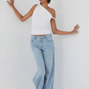 Runwaylove R397 Blanc Luxe <span class=keywords><strong>Bree</strong></span> Ruched Twist Top - Product Image 3