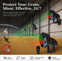 120 °   Répulsif laser rotatif pour oiseaux, système de dissuasion pour fermes et rizières, protection tout au long de la journée