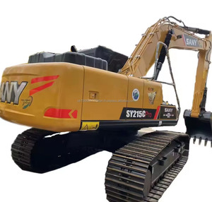 Excavadora Sany SY215C 2023 Usada de 21 Toneladas con Pocas Horas de Trabajo, Excavadora de Orugas Sany215, Motor SANY SY215C para Bomba, Cucharón de 1.2m - Product Image 1